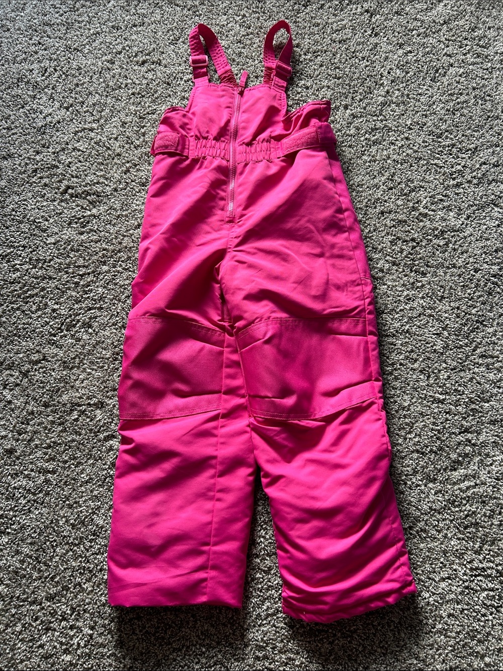 Cat & Jack Hot Pink Kids Snow Overalls
